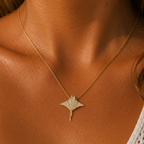 LA RAIE MANTA EN OR 18 CARATS ET DIAMANTS