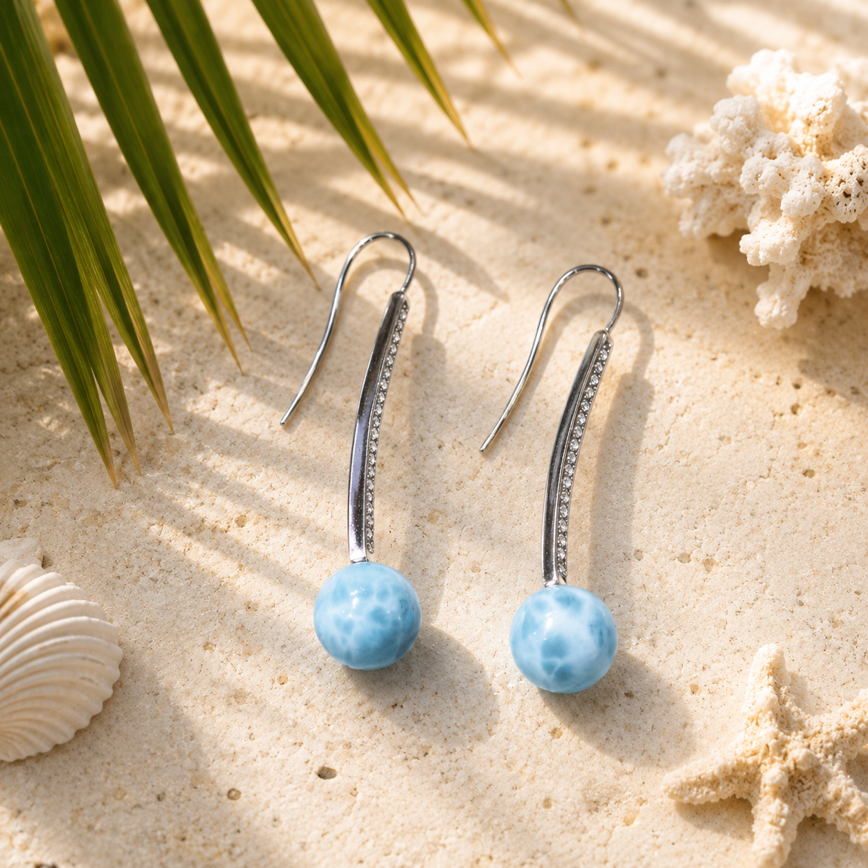 BOUCLE D'OREILLE BLANCA